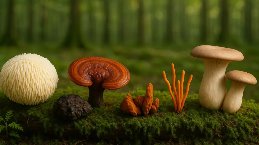 propres champignons m&eacute;dicinaux