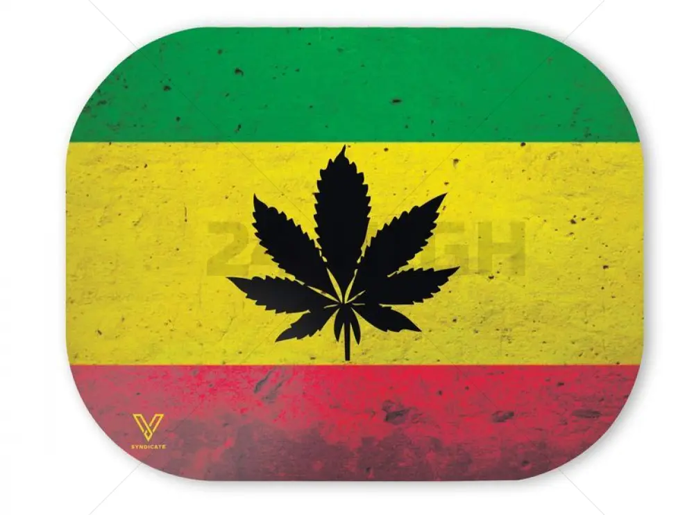 V Syndicate Mag Slaps Rasta Leaf plateau à rouler petit