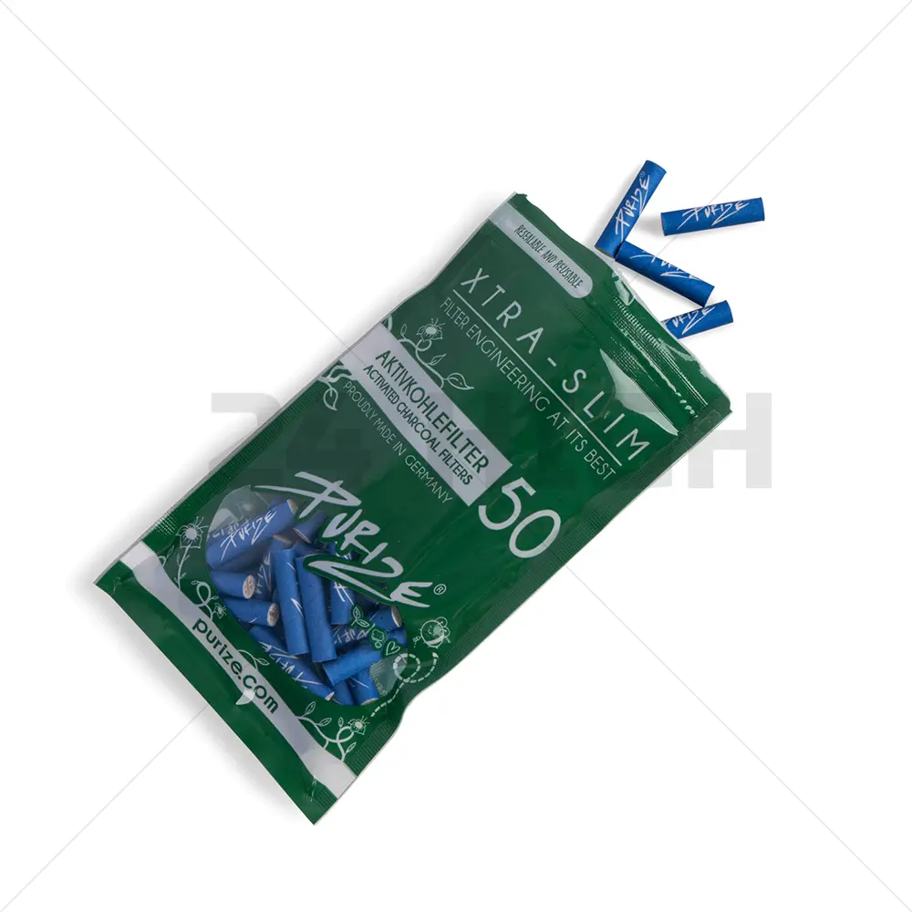 Filtres Purize XTRA Slim Bleu - 50 pièces