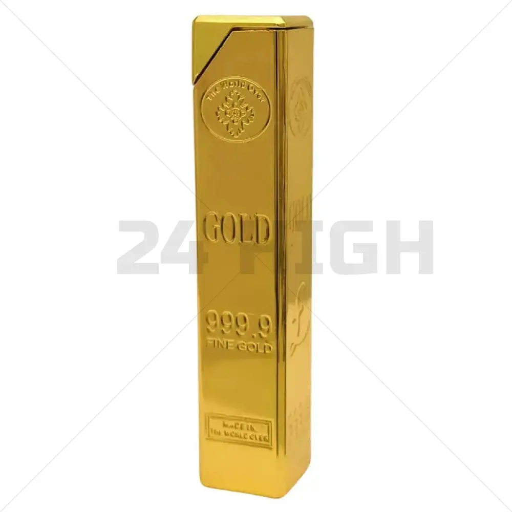 Briquet Gold Bar Slim Size