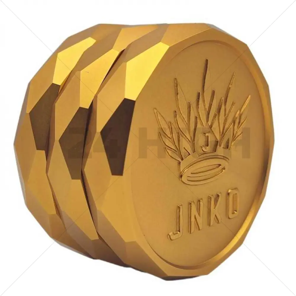 Grinder 4-Parts Royal XL | Or | Aluminium | 3D Logo