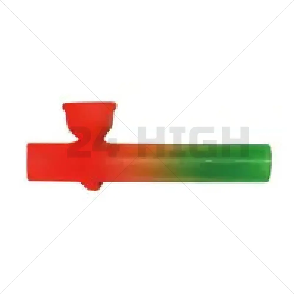 Tube en verre coloré 10 cm