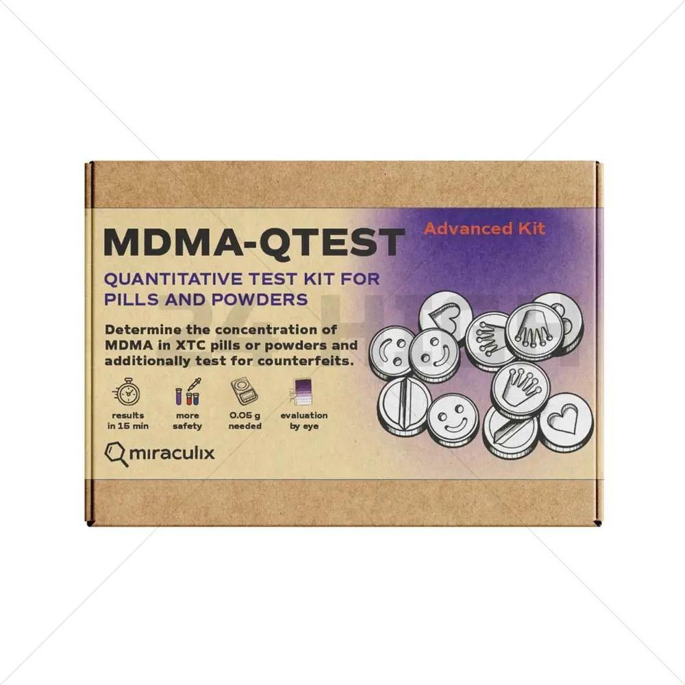 MDMA-QTEST (Avancé) - Test de la MDMA (Miraculix)