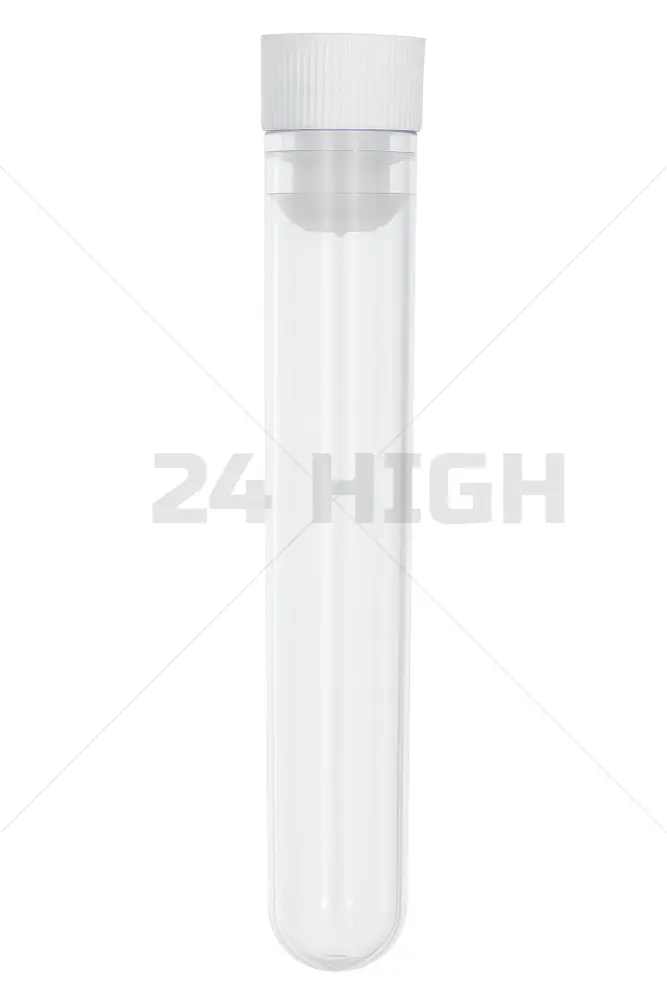 Tube à essai en plastique + Bouchon