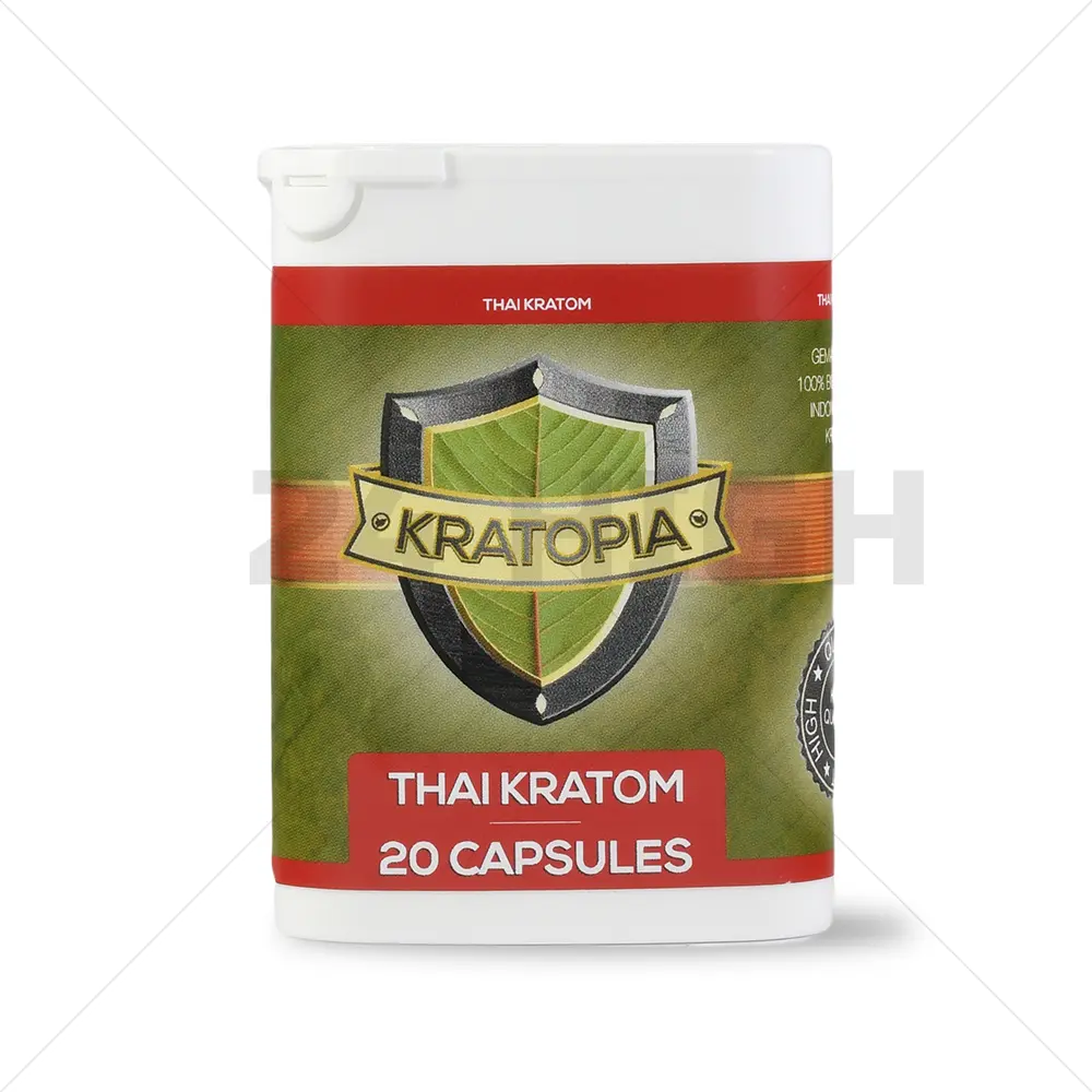 Capsules de kratom thaïlandais rouge