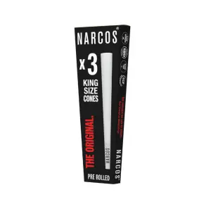 NARCOS - Cônes édition blanche 109mm 3 PCS