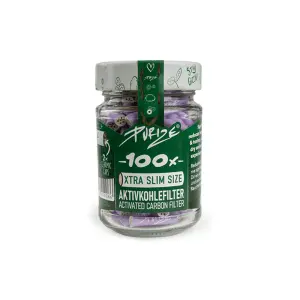 Purize XTRA Slim Filters Lila - 100 pièces