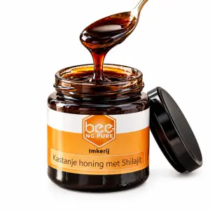 Miel de châtaigne et shilajit - 250 grammes
