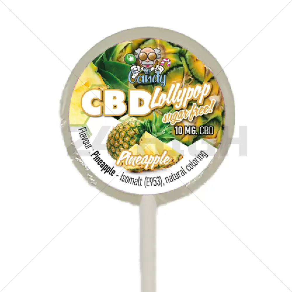 Lollypop CBD (sucette) - Ananas