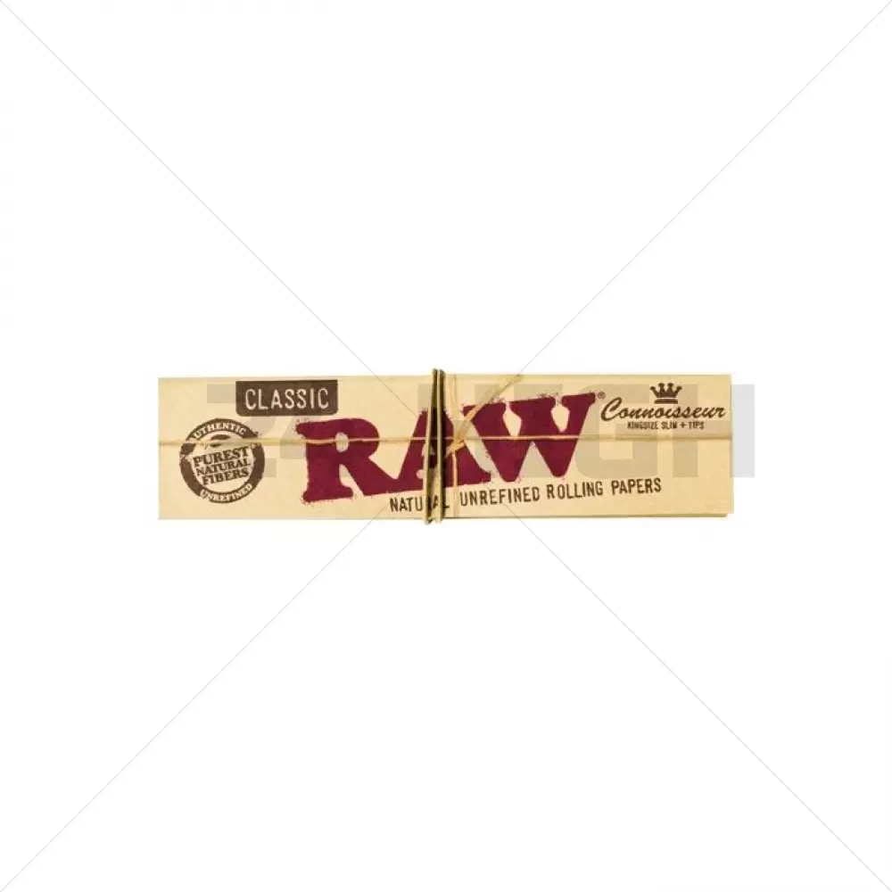 RAW Connoisseur KS Slim + Tips - 1 pièce