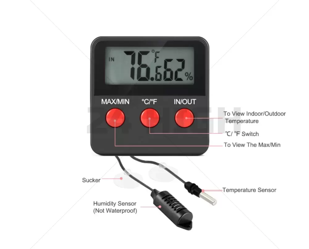 Hygromètre / Thermomètre Pro