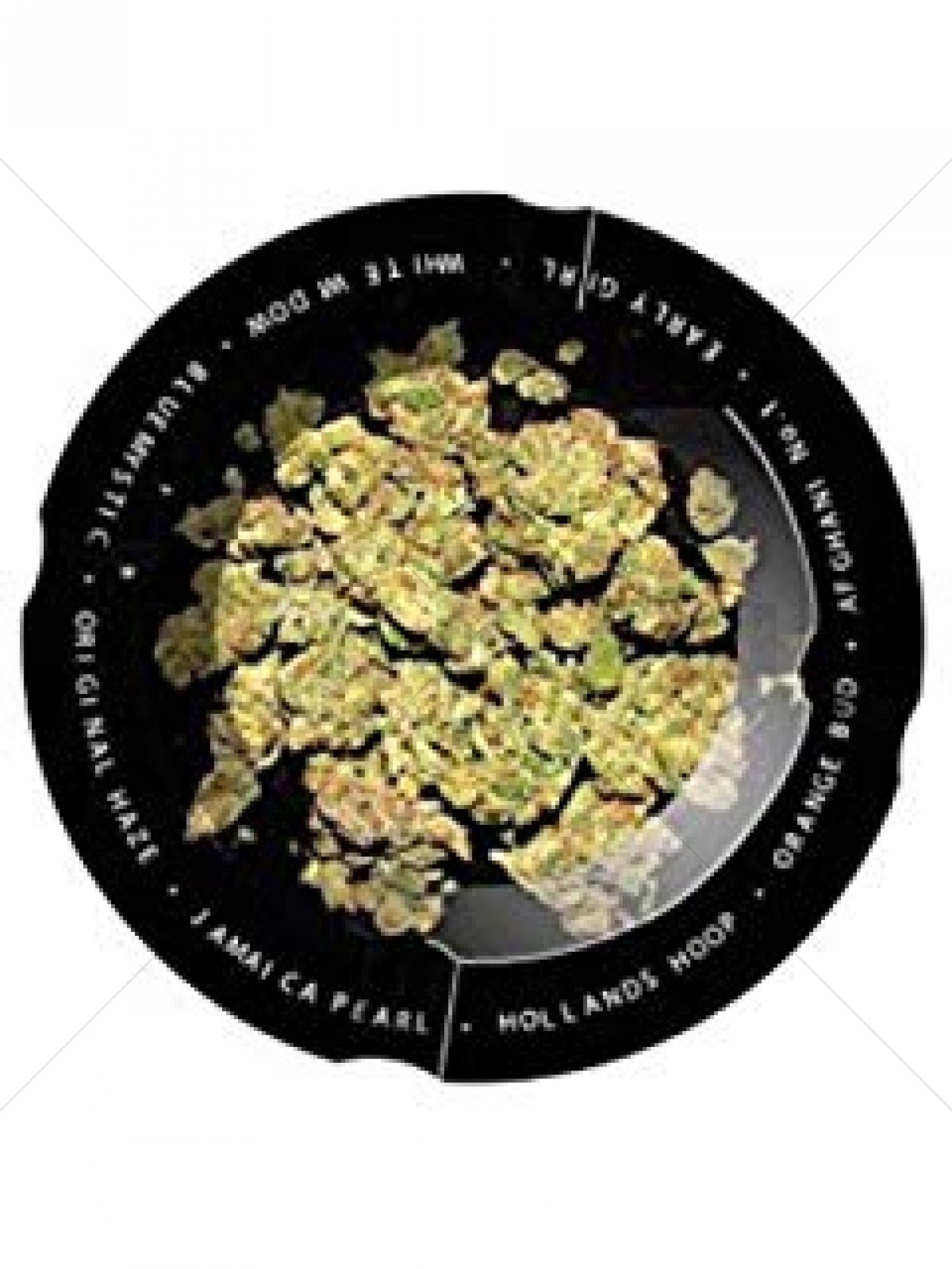 Cendrier en métal pour les bourgeons de cannabis