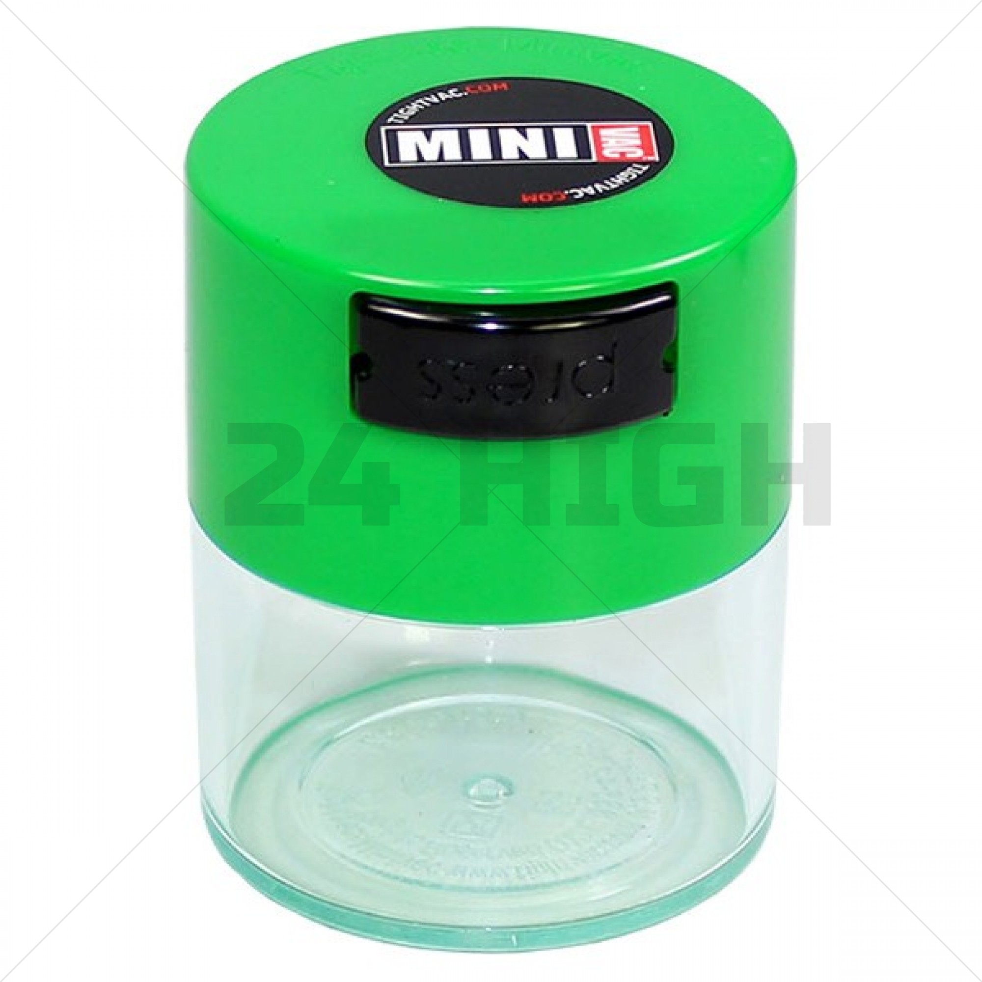 Tightvac 0.12 litre Mini Clear Light Green Cap