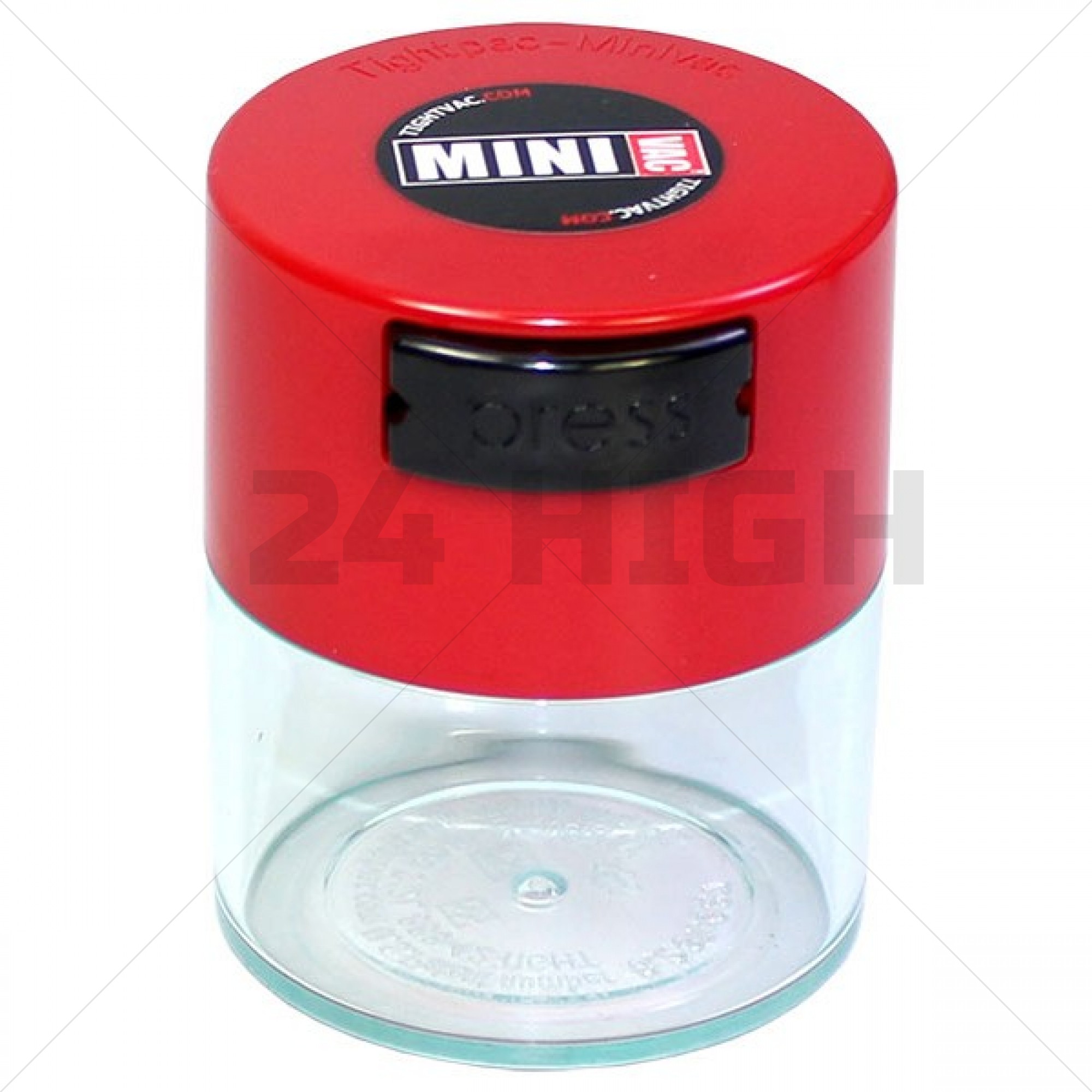 Tightvac 0.12 litre Mini Clear Red Cap