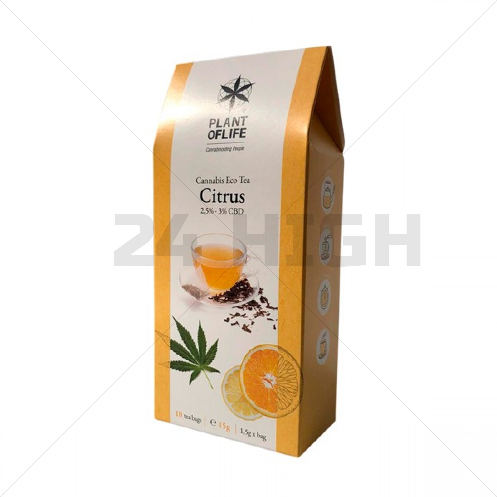 Plant of Life Infusion - CBD Tea Citrus