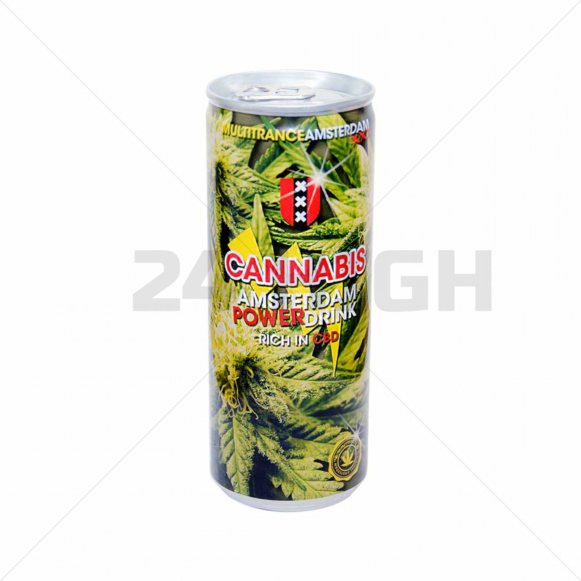 Amsterdam Cannabis Energy Drink - Boisson énergisante