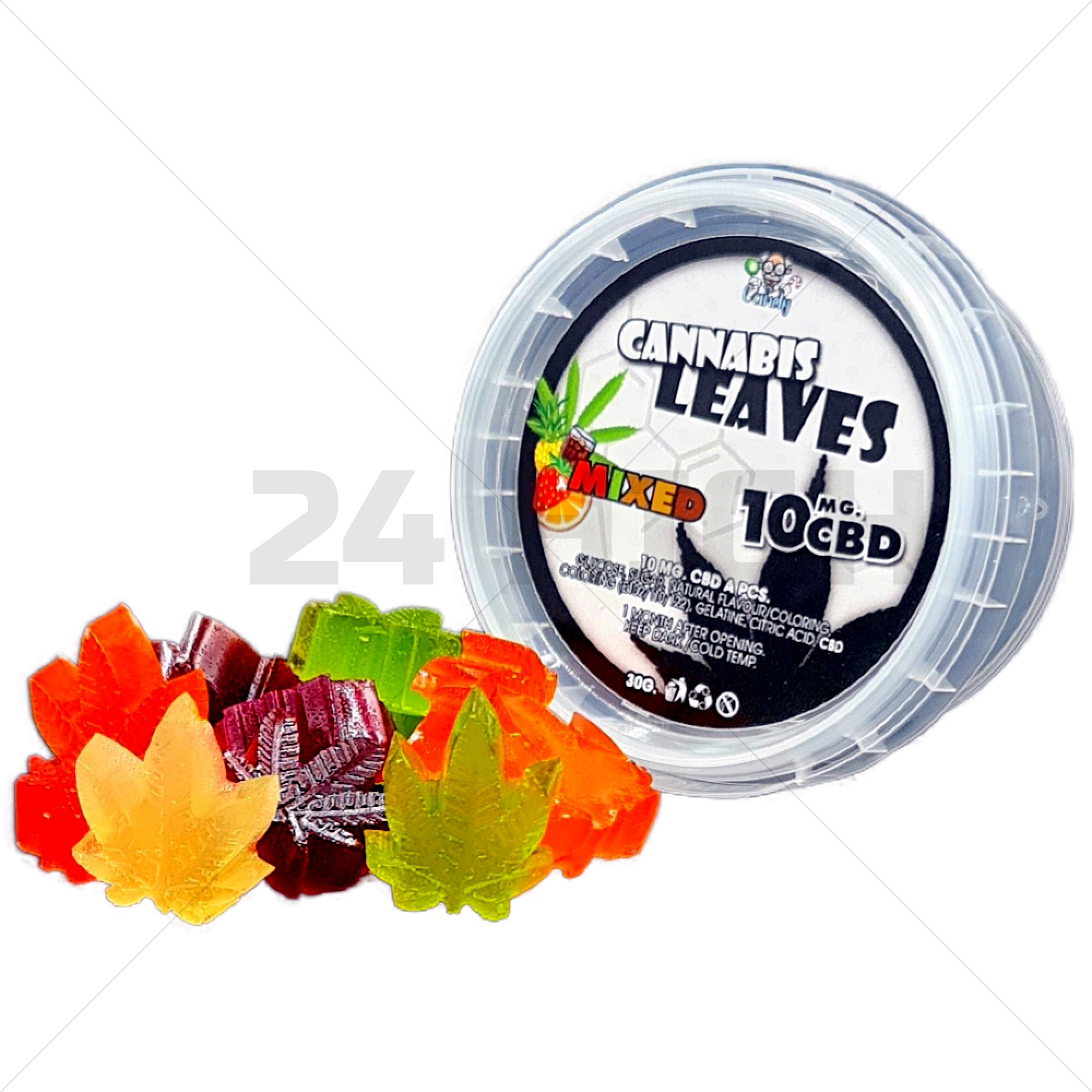 CBD Cannabis Leaves (feuilles) - Mélange