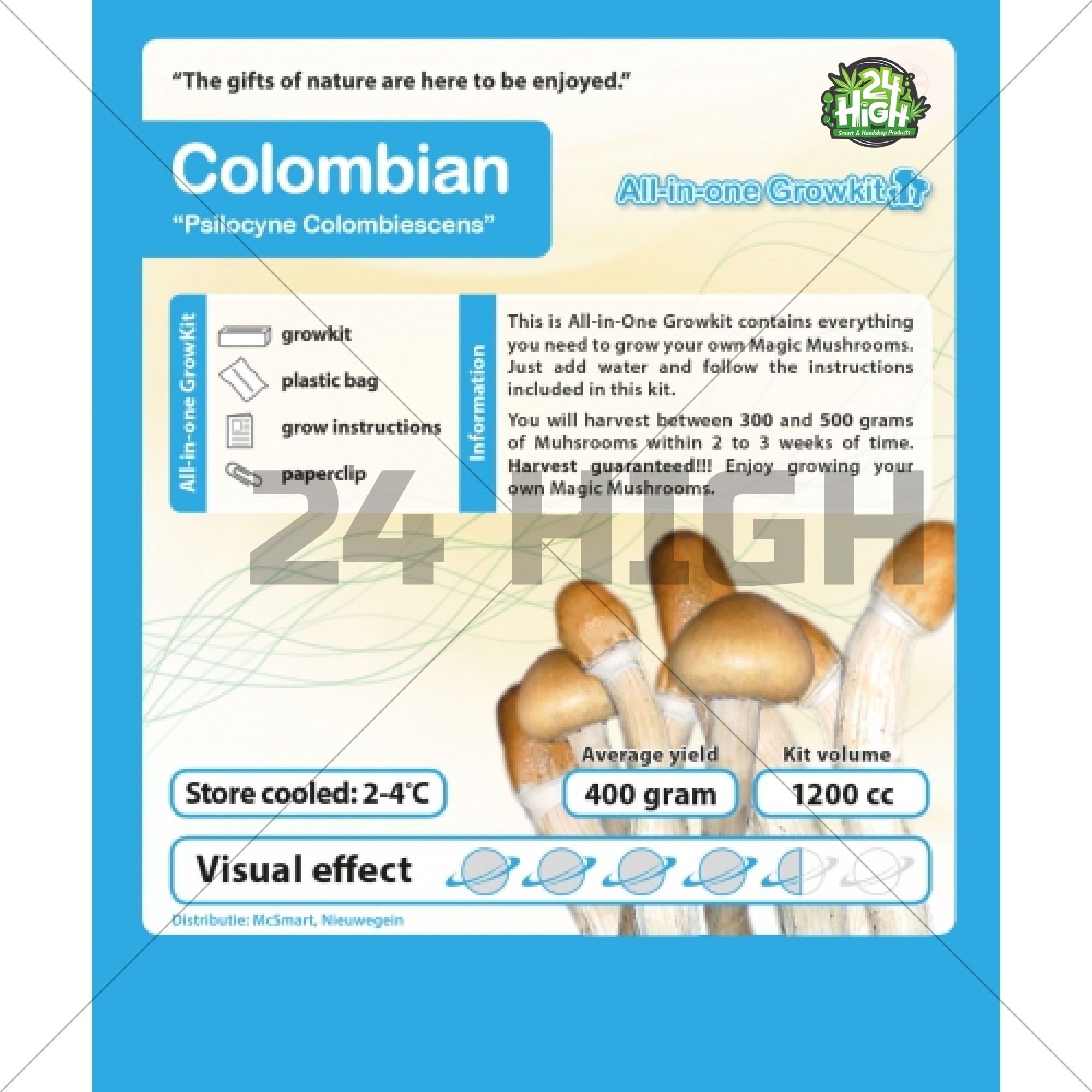 Kit de culture All In One Colombian