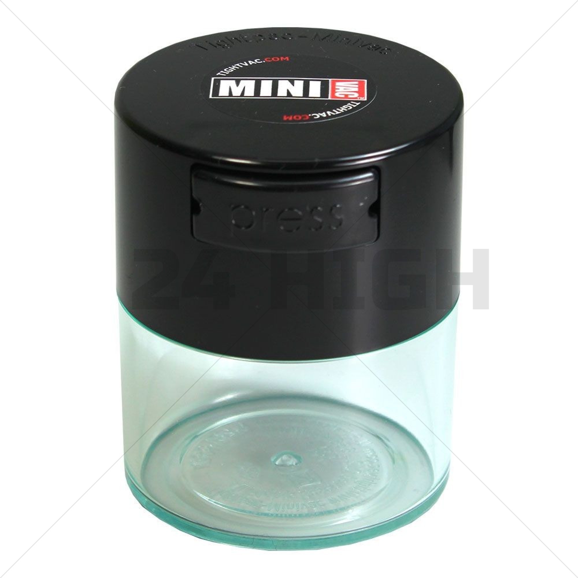 Tightvac 0.12 litre mini Clear Black cap
